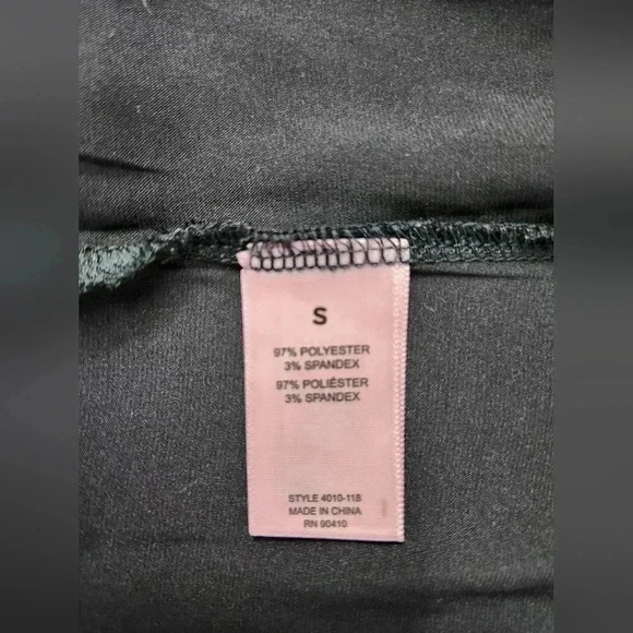 Juicy Couture Collared Slip Dress Pajamas in Black Size S - Picture 6 of 14